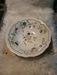 Country French Ironstone Serving Bowl #4453 1-8 9.5" X 4" Deep. Japan Ec!. Fixed Price $23.96.