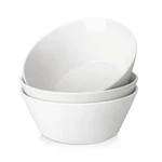 Malacasa 7" 8.25" White Porcelain Bowls Set Of 3 Pasta/soup/cereal/salad. Fixed Price $36.99.