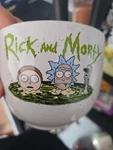 Warner Brothers Rick And Morty Ramen Bowl 20OZ Adult Swim. Fixed Price $25.00.