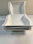 Malacasa Series Flora Porcelain Soup Salad Bowls Ivory White Set Of 6. Fixed Price $27.97.