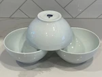 Ikea 365+ Susan Pryke Rice Bowls (3) Cereal Soup 6.25 White Footed Turkey. Fixed Price $41.95.