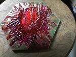 Tile Trivet. Sunset Creative Designs. Use As Hot Plate Or Appetizer Tray.. Fixed Price $25.00.