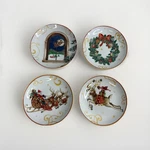 Williams Sonoma Twas The Night Before Christmas 5.5 " Dipping Bowl Set 4. Fixed Price $78.88.
