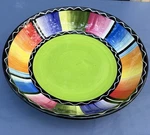 Certified International Nancy Green Serape 13" Multi Color Pasta Serving Bowl. Fixed Price $19.99.