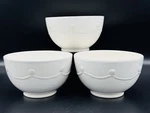 Juliska Berry And Thread Whitewash Ceramic Cereal Ice Cream Dessert Bowl Exc. Fixed Price $29.99.