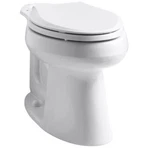 Kohler K-4373-0 Elongated Toilet Bowl Vitreous China White Seat Not Included. Fixed Price $200.00.