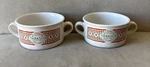Vintage Tabasco Gumbo Soup Bowls With Handles From Houston Harvest Set Of 2. Fixed Price $29.95.
