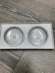 New Box Vintage Mikasa Crystal Japan Mini Bowl Set Of 2. Fixed Price $9.00.