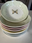 Lenox Butterfly Meadows Fruit Dishes 5 1/4 -set Of 8 . 2 Each Color. Fixed Price $99.99.
