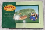 Vtg Party Time Chip Dip Set Golf Cart Green Hand Painted Ceramic Nib Rare. Fixed Price $125.00.