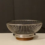 Alfra Alessi Stainless Steel Wire Fruit Basket Mcmodernist 18/10 Tableware. Fixed Price $40.00.