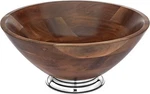 Serving Salad Bowl Centerpiece Food Serveware Wood Revere By Godinger - 12". Fixed Price $59.99.