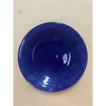 Homer Laughlin Luncheon Round Plate Fiesta Cobalt Blue (intro 1986) Nwd. Fixed Price $11.99.