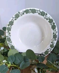 Royal China Green English Ivy Underglaze F83 10" Serving Bowl Vintage. Fixed Price $12.99.