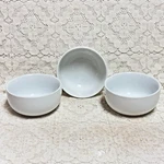 Better Homes & Gardens Stanton Fruit Dessert Bowls 4 3/8" White Porcelain Set. Fixed Price $19.84.