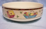 Vegetable Bowl Mikasa Intaglio Country Garden 8" Diameter Stoneware 1996 (A1). Fixed Price $24.95.