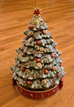 Villeroy & Boch Toy's Delight Christmas Tree Musical Centerpiece Nwt No Box. Fixed Price $155.00.