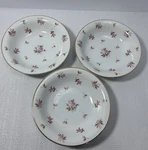 Set Of 3 Vintage Noritake Floral Rose Soup Kitchen Replacement Bowls. Fixed Price $31.16.
