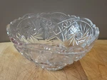 Vintage Majestic Collection Hand Cut 24% Lead Crystal 8" Fruit Bowl. Fixed Price $14.99.