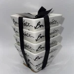 Set Of 4 Ciroa Simple Serve Bon Appetite Appetizer Bowls 3.9X3.9X2.8 Deep Dish. Fixed Price $26.98.