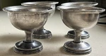 Vintage Grand Silver Co. Nickel Wear Brite 3 1/2" Tall Dessert Goblet Cup. Fixed Price $19.00.