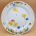 Mikasa Ultra Ceram Uptown Pattern A9006 Dinner Plates 10.5" Bone China. Fixed Price $22.99.