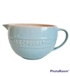 Le Creuset Turquoise Caribbean Blue 2 Qt Batter Mixing Bowl Pouring Stoneware. Fixed Price $59.99.