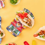Prepara Multiple Holder, Yellow, Holds 3 Tacos - X2 Pce. Fixed Price $17.99.