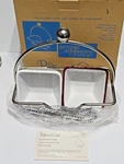 The Pampered Chef Simple Additions Caddy W/ 2 Bowls. Fixed Price $15.95.
