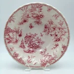Queens China Chelsea Toile Pink Round Serving Vegetable Bowl 9 Inch Ceramic. Fixed Price $18.98.