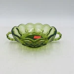 Anchor Hocking Fairfield Stem 1200 Nappy Bowl Green. Fixed Price $9.99.
