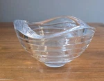 Villeroy & Boch Dune Wave Heavy Crystal Bowl Small Clear Trinket Candy Dish. Fixed Price $19.99.