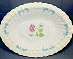 Royal Doulton "the Picardy" Bone China Vegetable Serving Bowl, England 10" H4855. Fixed Price $18.00.
