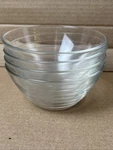 Arcoroc France Classique Clear Bowl Set Of Coupe 4-7/8 Dia. Dessert Fruit. Fixed Price $23.65.