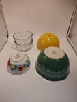 The Pioneer Woman Floral Multi Color Bowls 9", 8", 5.5" Set Of 4. Fixed Price $30.09.