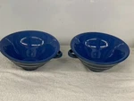 Williams Sonoma, Blue, Ring Exterior, Individual Pasta Bowls -- 2. Fixed Price $28.99.