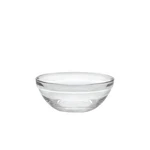 Duralex Made France Lys 5-1/2-INCH Stackable Clear Bowl, Set Of 6. Fixed Price $45.22.