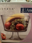 Anchor Hocking Presence Clear Trifle Bowl The Box. Fixed Price $25.00.