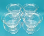 Crisa Cracked Ice Liner Shrimp Cocktail Crab Caviar High Rimmed Style. Fixed Price $46.48.