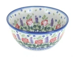 Blue Polish Pottery Roses Are Red Cereal/soup Bowl. Fixed Price $72.00.