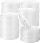 200 Count Clear Plastic Flat Lids 4 Paper Ice Cream Cups Frozen Yogurt De. Fixed Price $28.15.