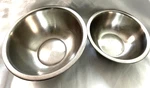(2) Finedine Premium Stainless Steel Mixing Bowls .75QTS & 1.5QTS. Fixed Price $7.95.