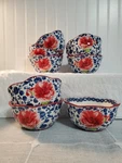 Pioneer Woman 8 Heritage Floral Cereal/soup Bowl White Blue Retired Gorgeous. Fixed Price $48.99.