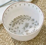 Four (4) Better Homes & Gardens Melamine 2.8" X 6.3" Cereal Bowl Set Grey. Fixed Price $29.68.