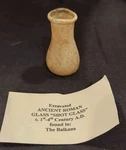 Ancient Roman Blown "shot 1ST-4TH Century A.d.. Fixed Price $220.00.