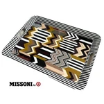 Missoni Target Zig Zag Chevron Serving Tray Large 20" Brown Black Designer Party. Fixed Price $64.95.