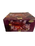 New W/box Gibson Glass Concord Harvest Punch Bowl & Cups*service For 12 Open. Fixed Price $55.99.
