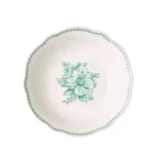 Four (4) Pioneer Woman Agatha Green Scalloped Edge 7" Stoneware Bowls. Fixed Price $42.40.