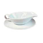 Cac China White Ceramic /porcelain Gravy Boat & Dish Nice Large Wide Pitcher. Fixed Price $6.74.