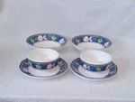 6 Pieces Vietri Campagna Fish Cereal Soup Bowls & Plates Made Italy Melamine. Fixed Price $65.59.